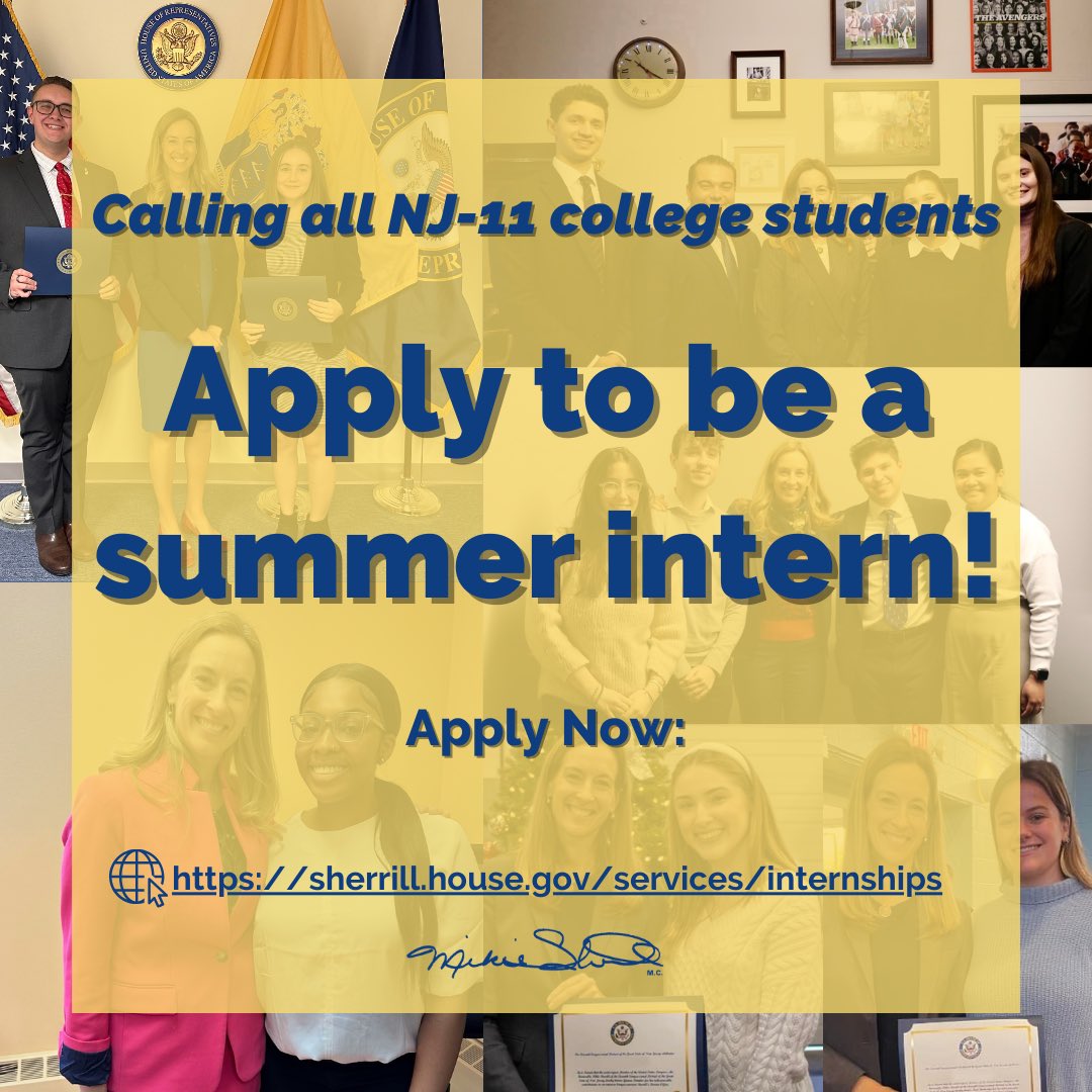 Applications are now open for our Summer 2024 Internship Program in DC and in Livingston! To learn more or submit an application, please visit my website.