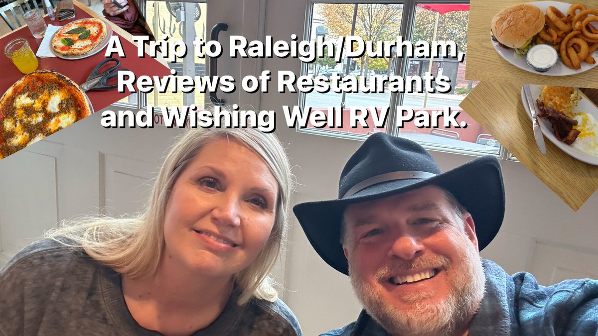 New 🍿‼️ “A Trip to #Raleigh/#Durham,Reviews of #Restaurants and Wishing Well RV Park.” 👏
Please subscribe to our channel , give us a 👍🏻 and hit the 🔔 and share! Thank you! 

 📽️ 🎬 youtu.be/C3McVhI9wXo?si…

#WereOnOurWay #Aventures #RVLIFE #RV #Outdoorlife #RoadVideo #YouTube