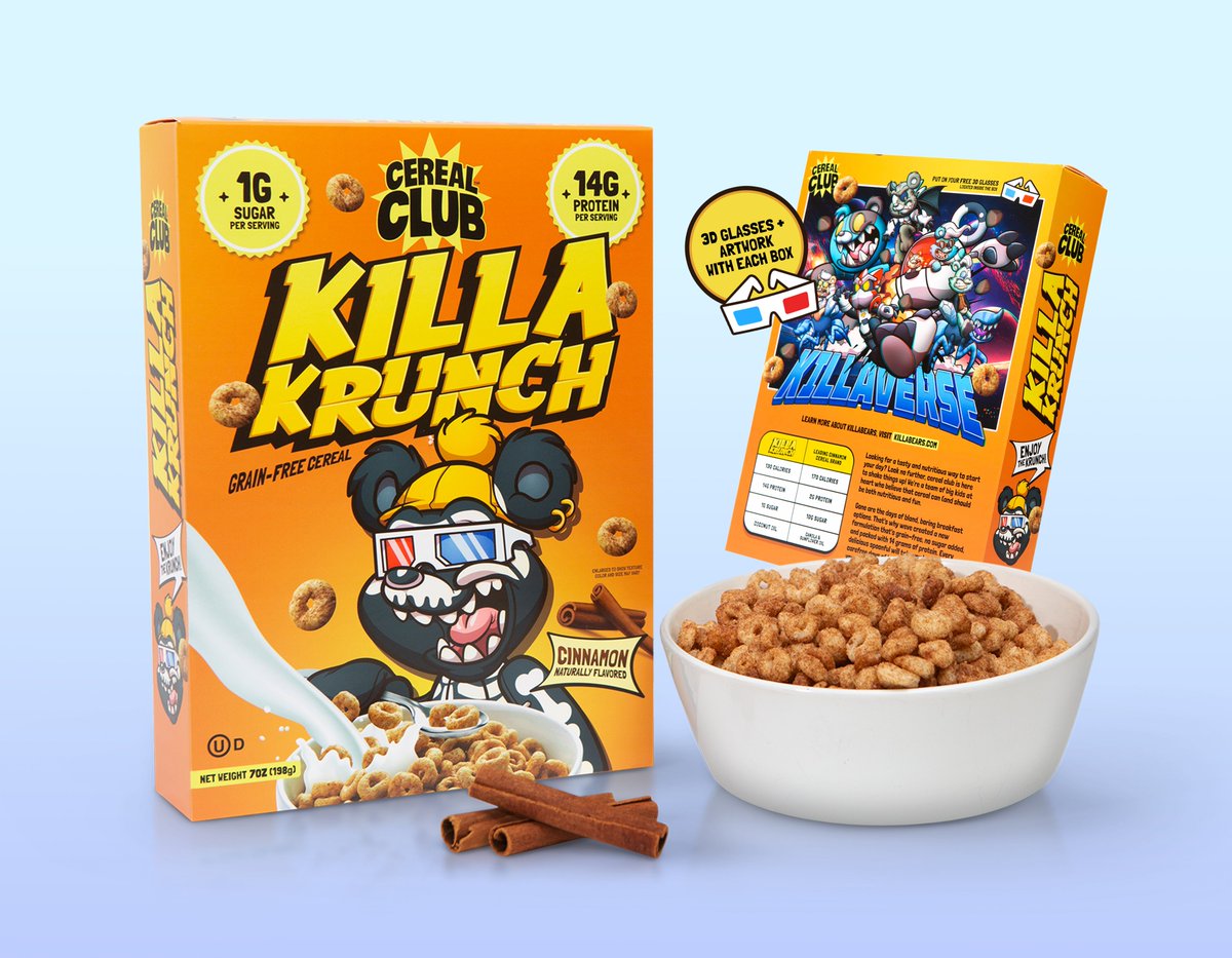 KILLA KRUNCH IS NOW LIVE 🥣 Will you be one of the lucky winners who find the Golden Bowl inside? May the odds be ever in your flavor! krunch.killabears.com