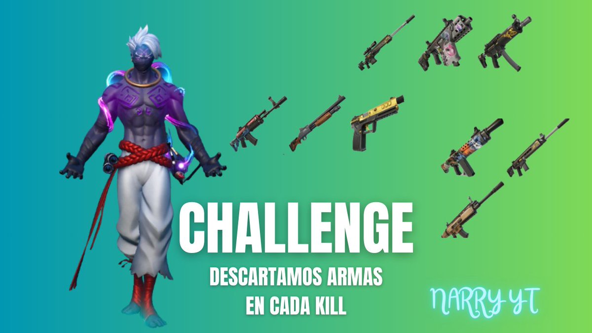 NarryYt's tweet photo. 🎮💀Descartamos arma de kill Fortnite Challenge 💀🎮 https://t.co/MxGCnLexGl a través de @YouTube 

#Fortnite #FortniteGameplay #FortniteChallenge #NarryYT #Fortnitekills #YouTube https://t.co/EdYE4m6Kvp