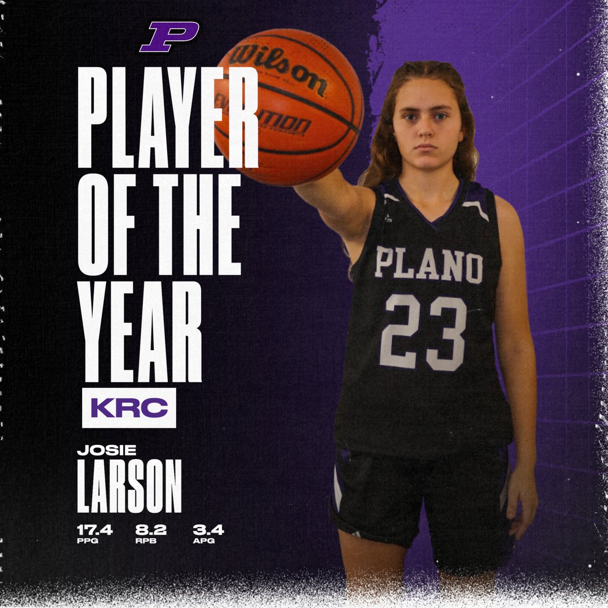Lady Reaper Hoops (@ladyreaperbball) on Twitter photo Congratulations to <a href="/_JosieLarson/">Josie Larson</a> for being selected as the Kishwaukee River Conference Player of the Year! Great honor for an amazing person! 🏀💜 Congratulations to <a href="/_JosieLarson/">Josie Larson</a> for being selected as the Kishwaukee River Conference Player of the Year! Great honor for an amazing person! 🏀💜