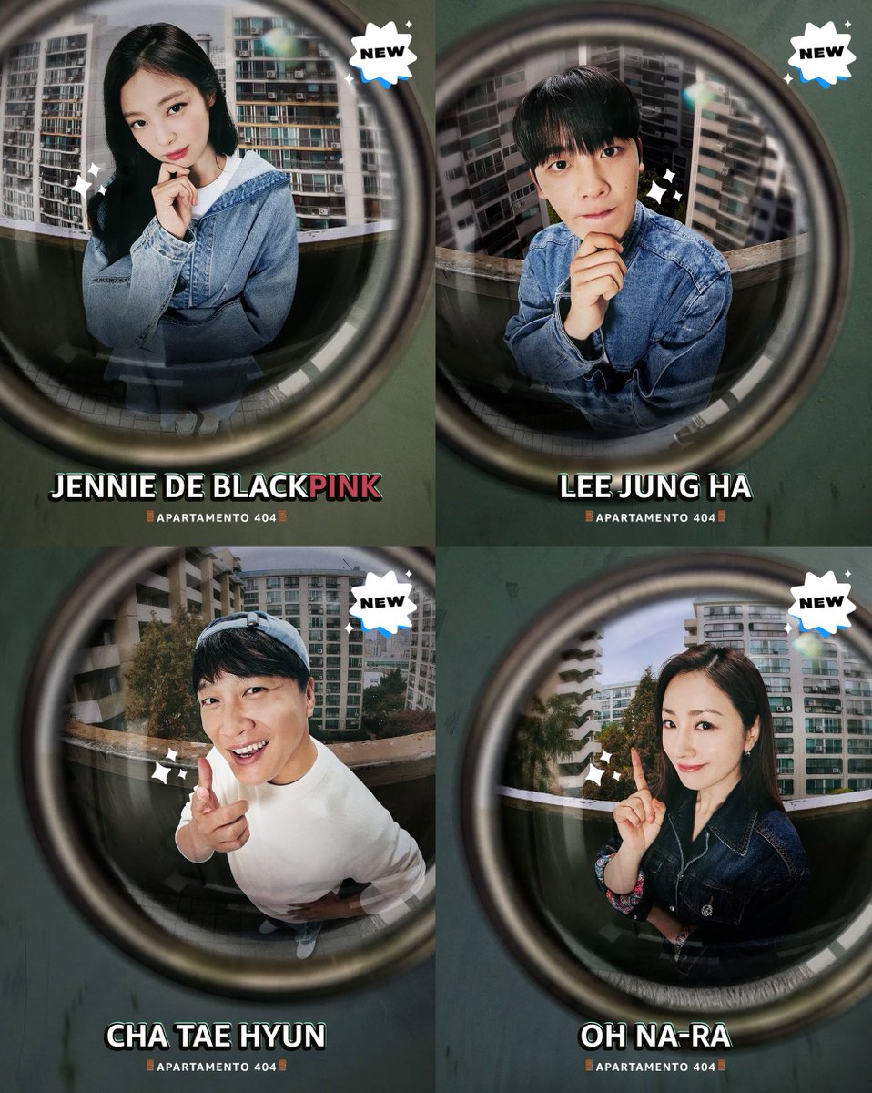 PrimeVideoLat's tweet photo. Dales la bienvenida a tus nuevos vecinos, y sí, está Jennie de Blackpink 💙  

*Mueren de emoción lentamente* 

“Apartamento 404” #MíraloEnPrimeVideo 🫰🏼 https://t.co/tNmZZc2yaY