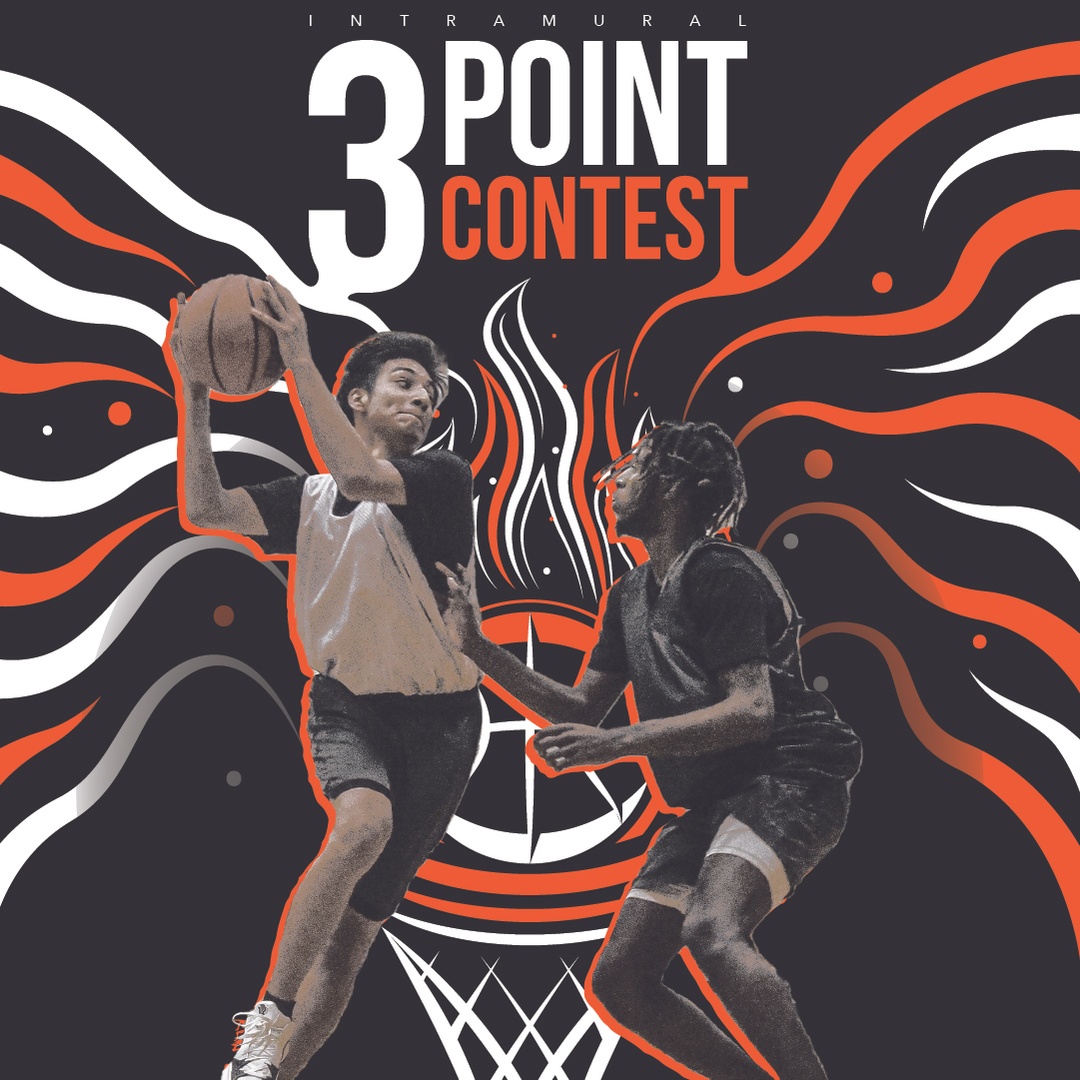 SHSUCampusRec's tweet photo. Get ready for our 3-Point Contest taking place on Feb 26! Don't miss this opportunity to showcase your sharpshooting skills and compete against the best of the best. Register now on IM Leagues #basketballcontest #shootyourshot https://t.co/r2BubNt3pq