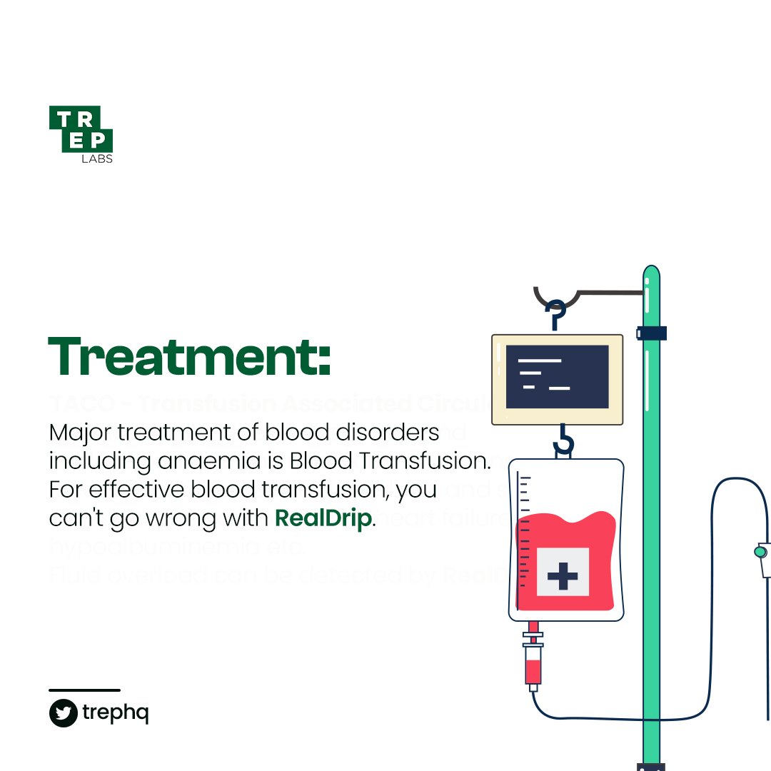 TrepHq's tweet photo. Blood Disorders require Blood Transfusion. 

To prevent further complications of blood transfusion reactions, embrace RealDrip. 

If used correctly, works perfectly 💯. https://t.co/wY8472ahfr