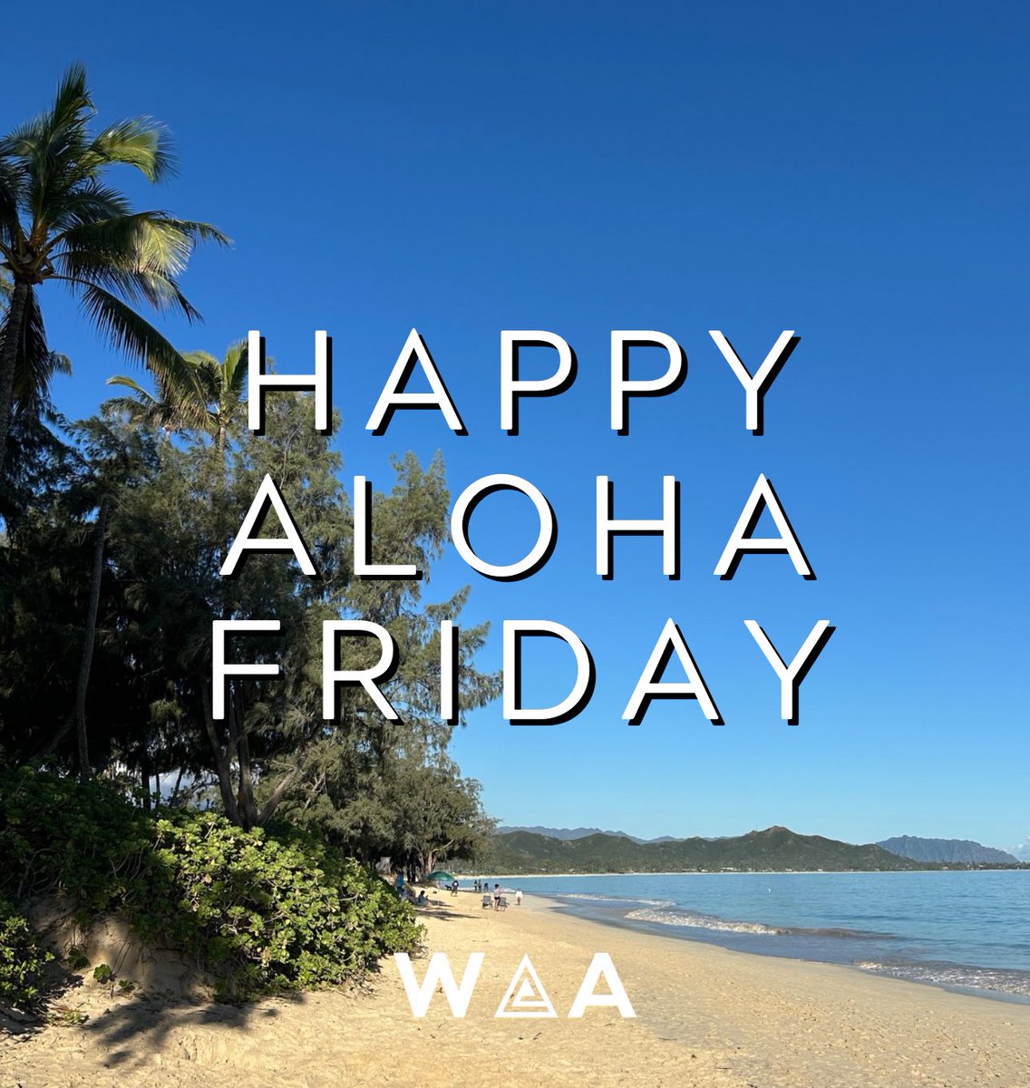 Happy Aloha Friday WARRIOR NATION! #BRADDAHHOOD #HawaiiFB #GoBows