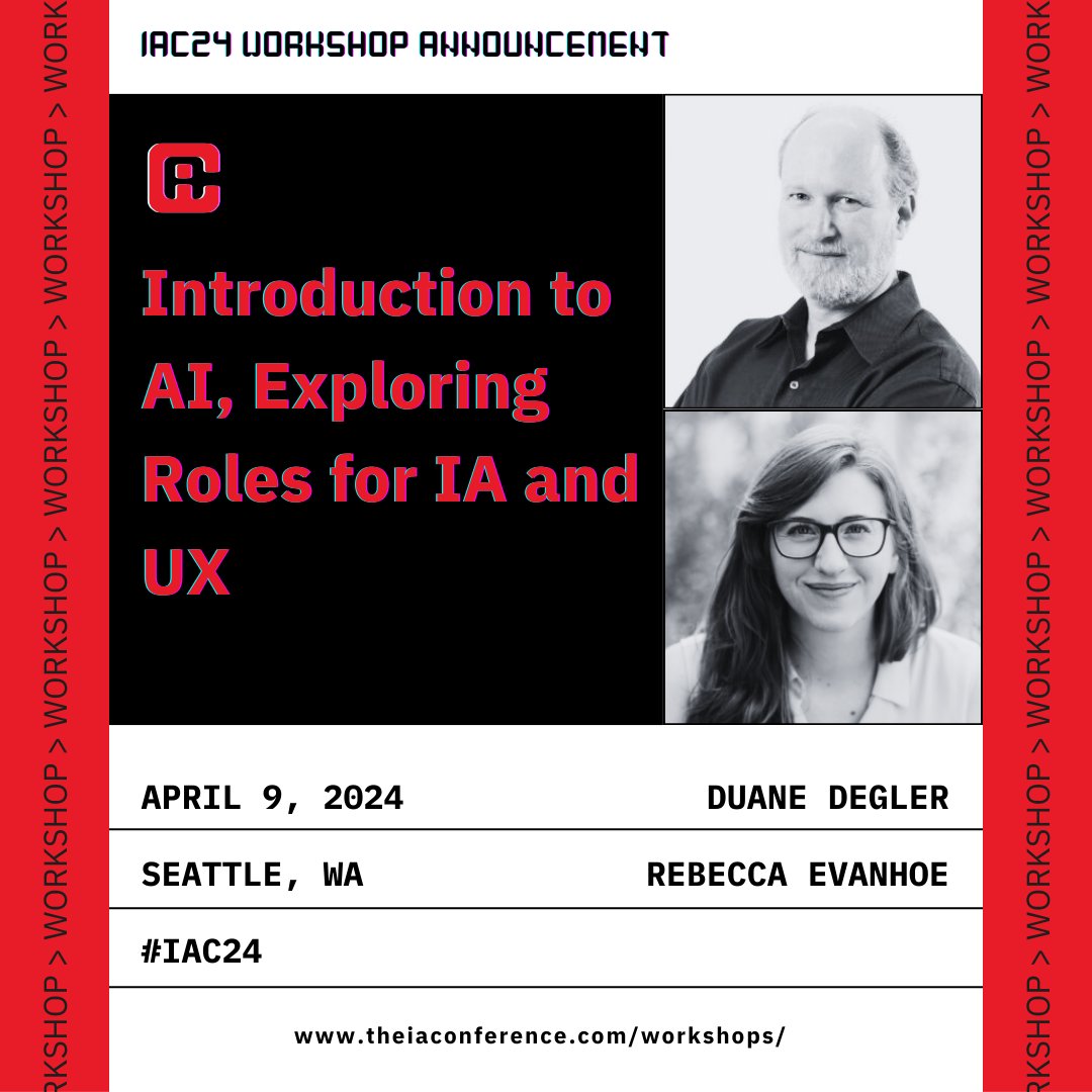 IAC - Information Architecture Conference #IAC26 tweet media