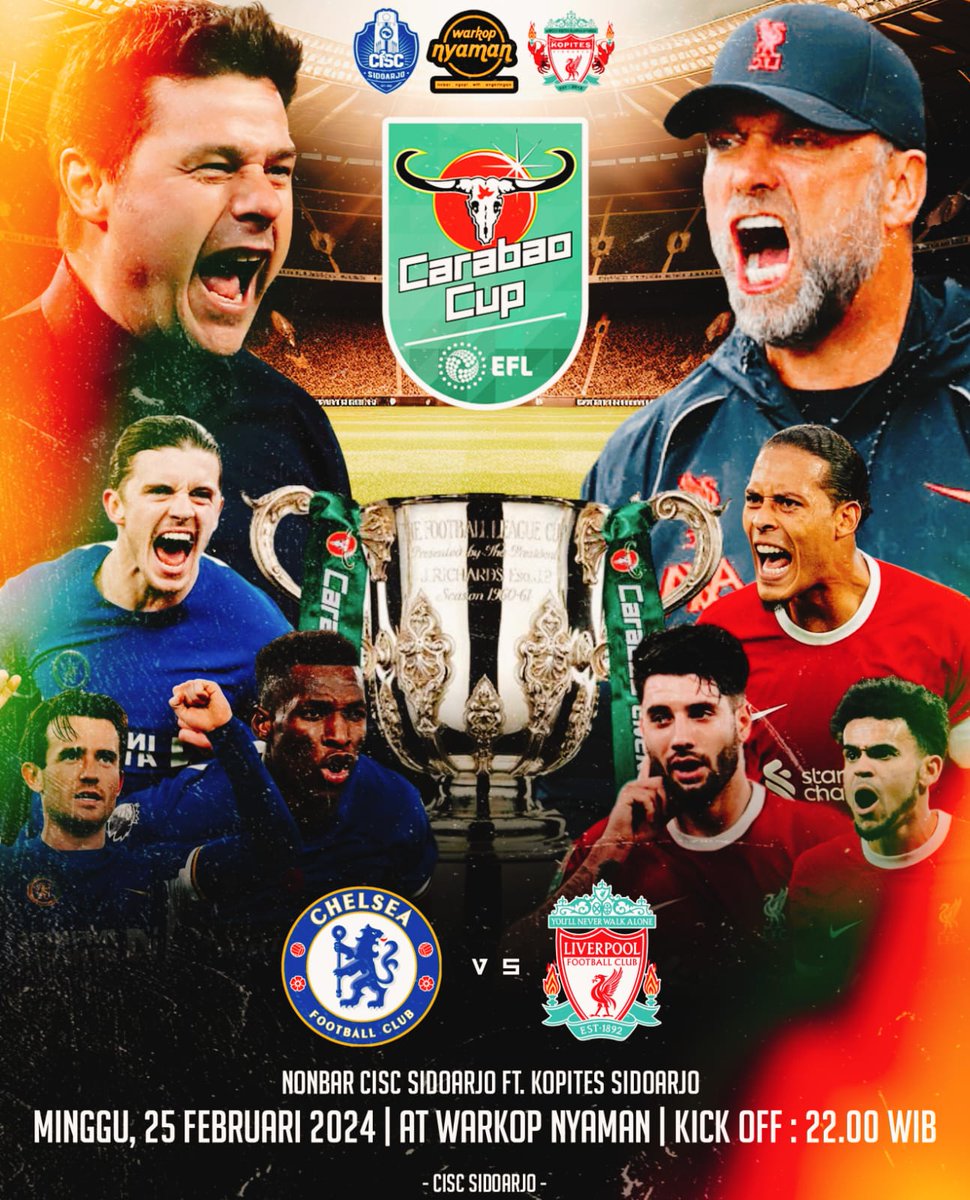 KopitesSIDOARJO's tweet photo. Nobar Final 🔥
Nobar bareng temen-temen dari @CISCsidoarjo_
Ramekno rek 💪
#FinalWembley #Nobar #CarabaoCupFinal #LFC #LiverpoolFC #OGOT #SMMK #YNWA #NobarSidoarjo https://t.co/nUiW6utTzq