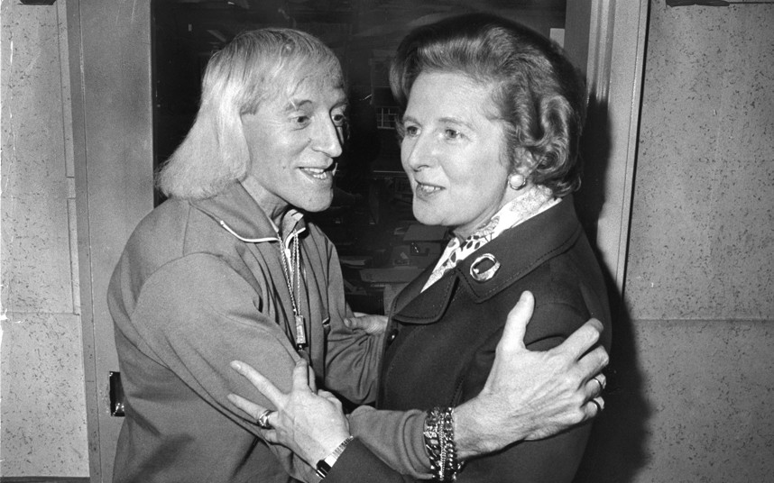 and Thatcher with a filthy pervert:
