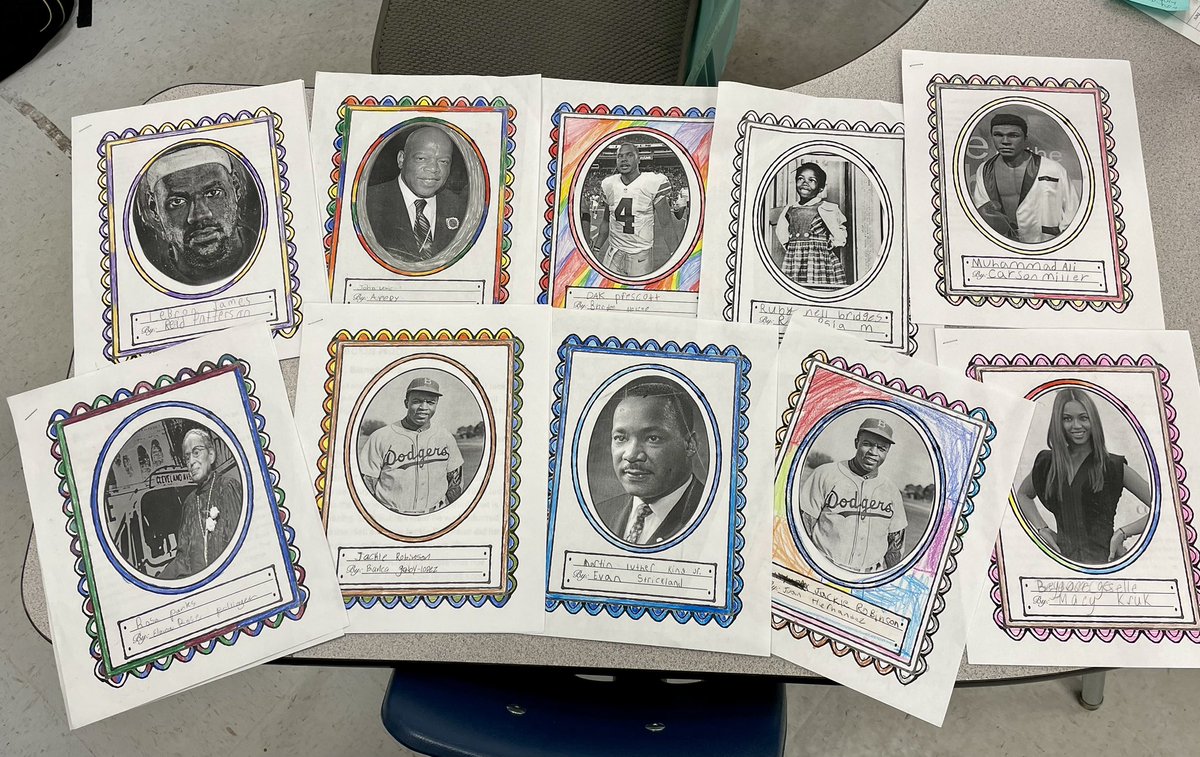 Black History Month in 4th Grade! <a href="/LutzSchool/">Lutz K-8</a>