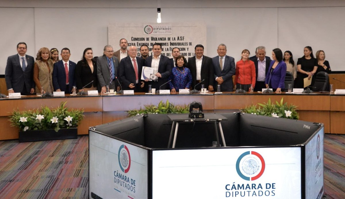 ASF_Mexico's tweet photo. #LaASFinforma: Los 1,359 informes de auditoría entregados el pasado 20 de febrero a la @Mx_Diputados, sumados a los publicados en junio y octubre del 2023, conforman un total de 2,153 informes correspondientes a la #CuentaPública2022, alcanzando un hito histórico de revisiones efectuadas.