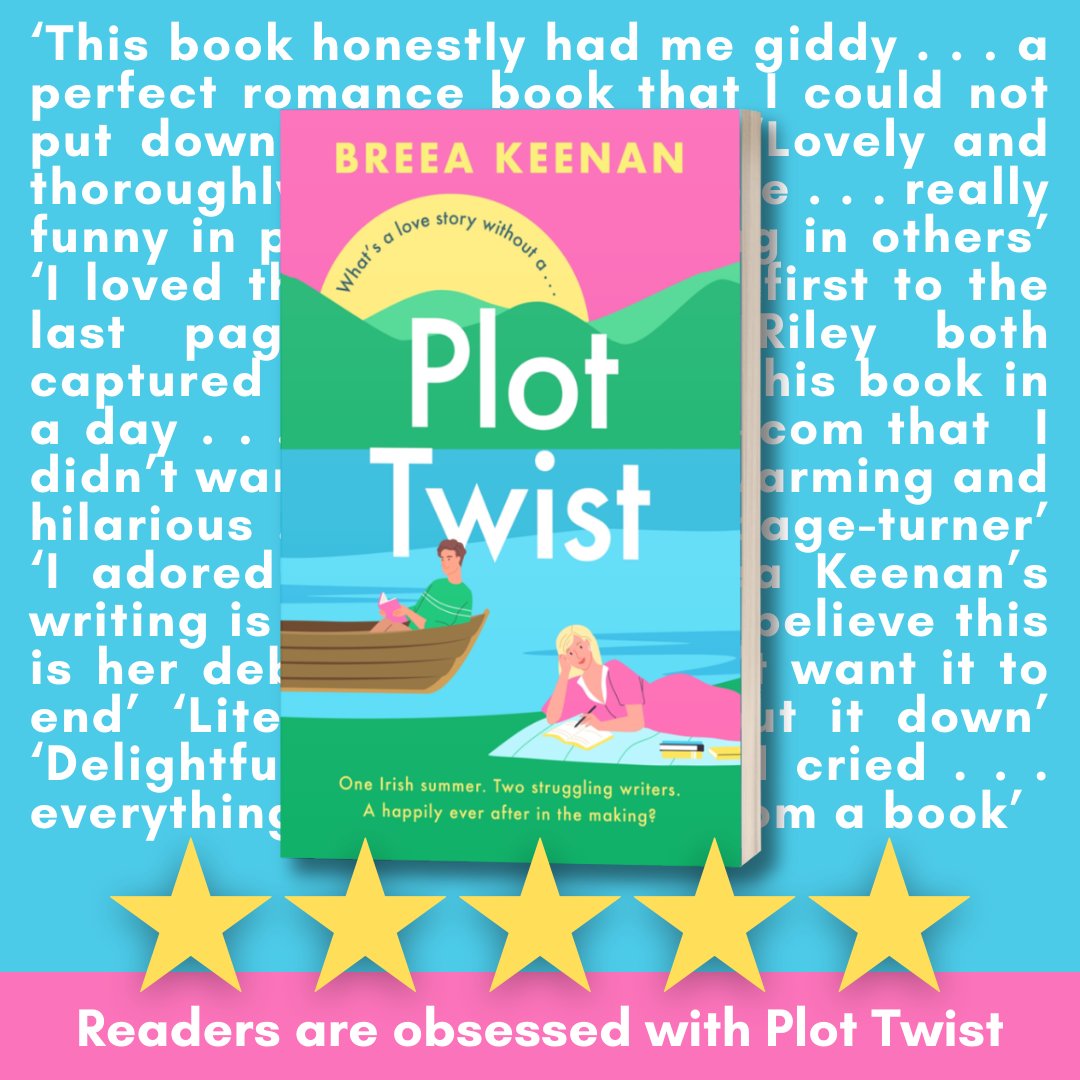 'A perfect romance book' ⭐️⭐️⭐️⭐️⭐️ The FIVE STAR reviews for Breea Keenan's heart-warming and hilarious debut romcom are pouring in... And if you can't wait to get your hands on a copy, there's not long to wait! 28 March 2024. Pre-order now! 💙geni.us/PlotTwist