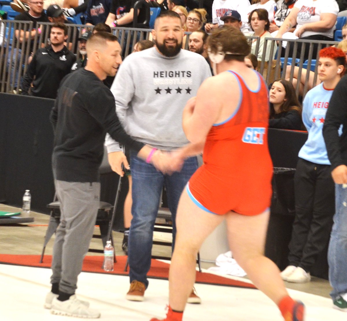 . <a href="/TCOBWRESTLING/">SHHS Wrestling</a> 285-pounder <a href="/RykanCarver/">Rykan Carver</a> advances to Class 5A state championship match with a 4-3 semifinal win over Hutchinson senior Camdon Jensen. Carver 37-8 entering Saturday's final. <a href="/SHHSThunderbird/">SHHS Thunderbirds</a>