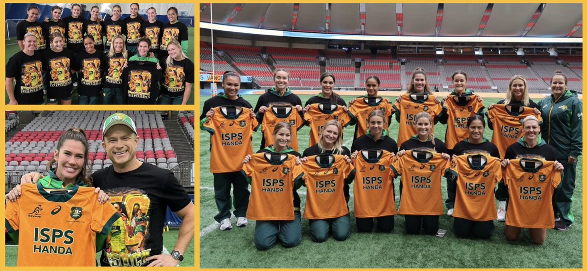 Courage is our currency! With a team first attitude the @Aussie7s women’s program with the support from @SVNSSeries & @WorldRugby continues to INSPIRE INNOVATE & INCLUDE.