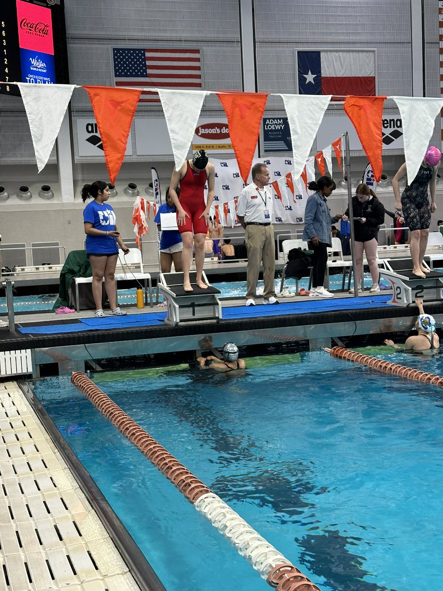 Kylie swam a best time &amp; moved up 3 places!