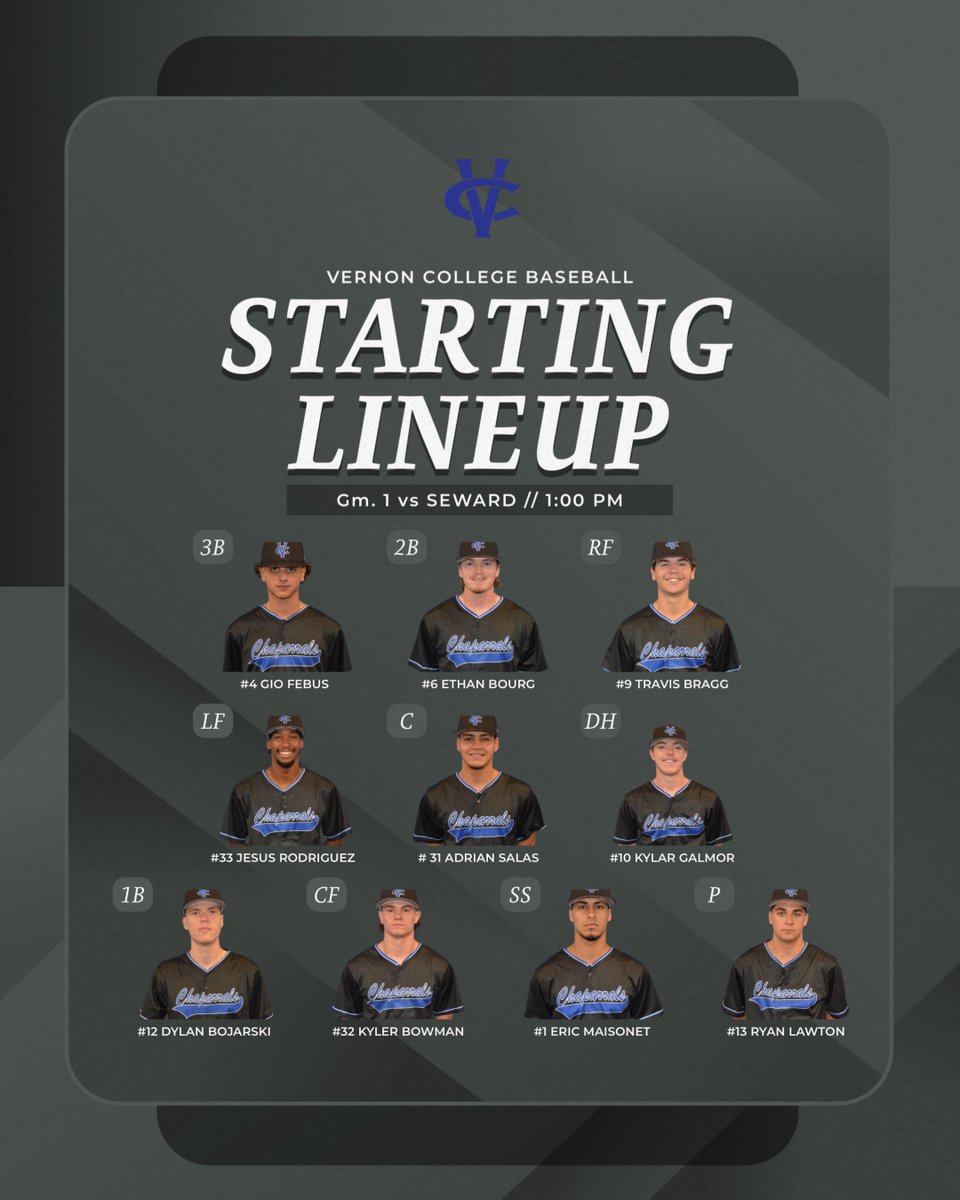 Vernon College Baseball tweet media