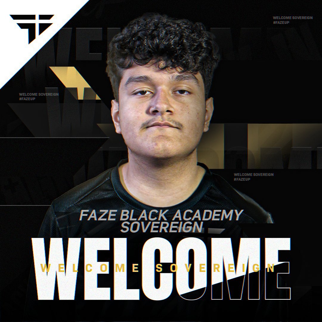No shortage of young talent here.

Welcome <a href="/5Sovereign/">Luis</a> to FaZe Black Academy! #TheDarkSide🏴