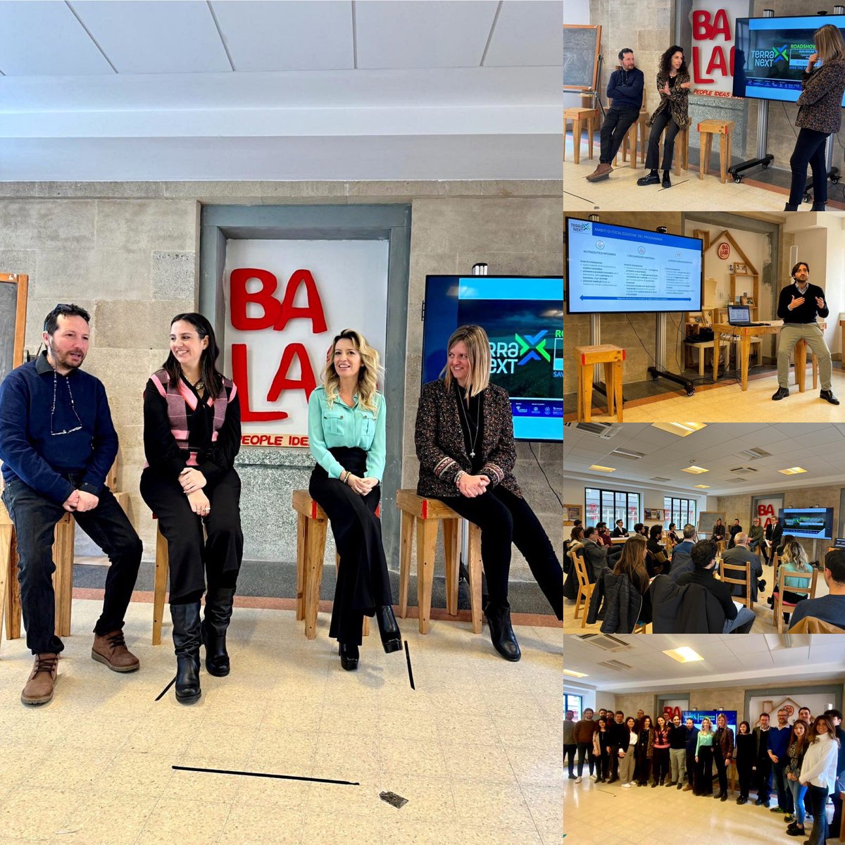 materiashub's tweet photo. Tappa pugliese oggi presso il #BaLab di #Bari del Roadshow di Terra Next, il primo acceleratore di 
#Cdp, protagonista con #Intesa #Sanpaolo #Innovation #Center e @CariploFactory, del processo di valorizzazione delle migliori startup operanti nel settore della #Bioeconomy. https://t.co/ApNeGJYcPt