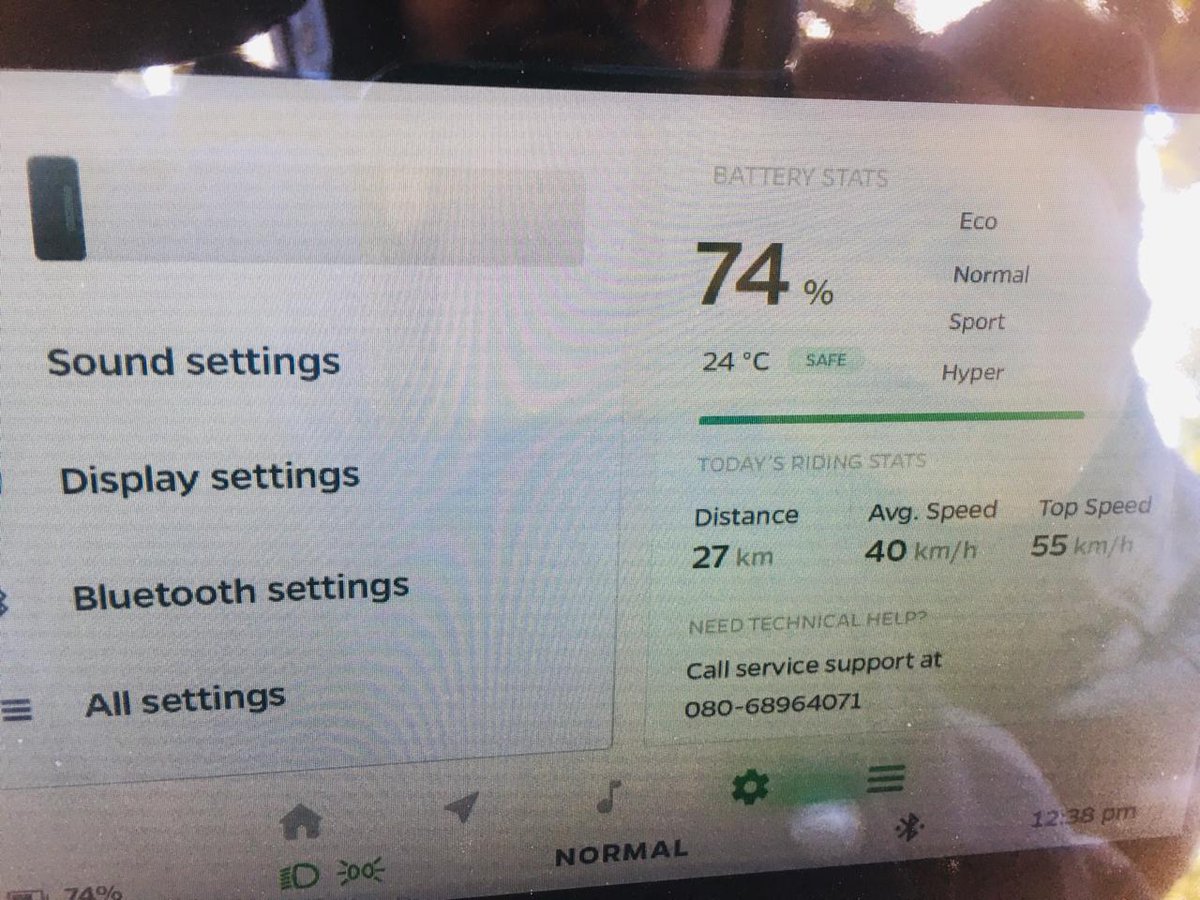 cadillac7777's tweet photo. Totally fraud 1% give 1.05 km range in #gen 2 nd it's totally baseless @bhash @OlaElectric I complaint a lot but no one ready to resolve this @BBCHindi @Etergo_official @ndtv @PMOIndia @PiyushGoyalOffc help us from OLA ELECTRIC SCAM https://t.co/ocGMTmSfAX