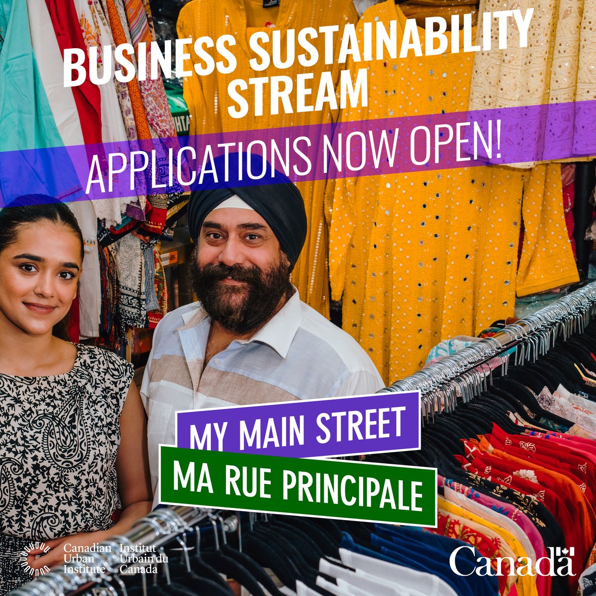 Applications are now open for My Main Street’s Business Sustainability stream! The stream will assist brick-and-mortar businesses located on main streets across southern Ontario. Funded by #GoC through @FedDevOntario. Apply before March 31, 2024 at mymainstreet.ca/business-susta….
