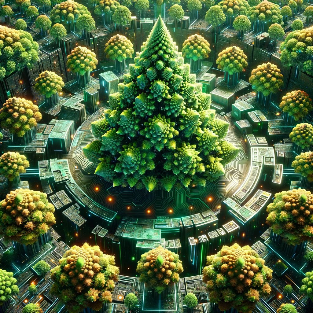 Ordinal_Miners's tweet image. Recursion plays a central role in our project, with our early experiments leading to the creation of a living, breathing digital forest on the Bitcoin blockchain. #RecursiveArt