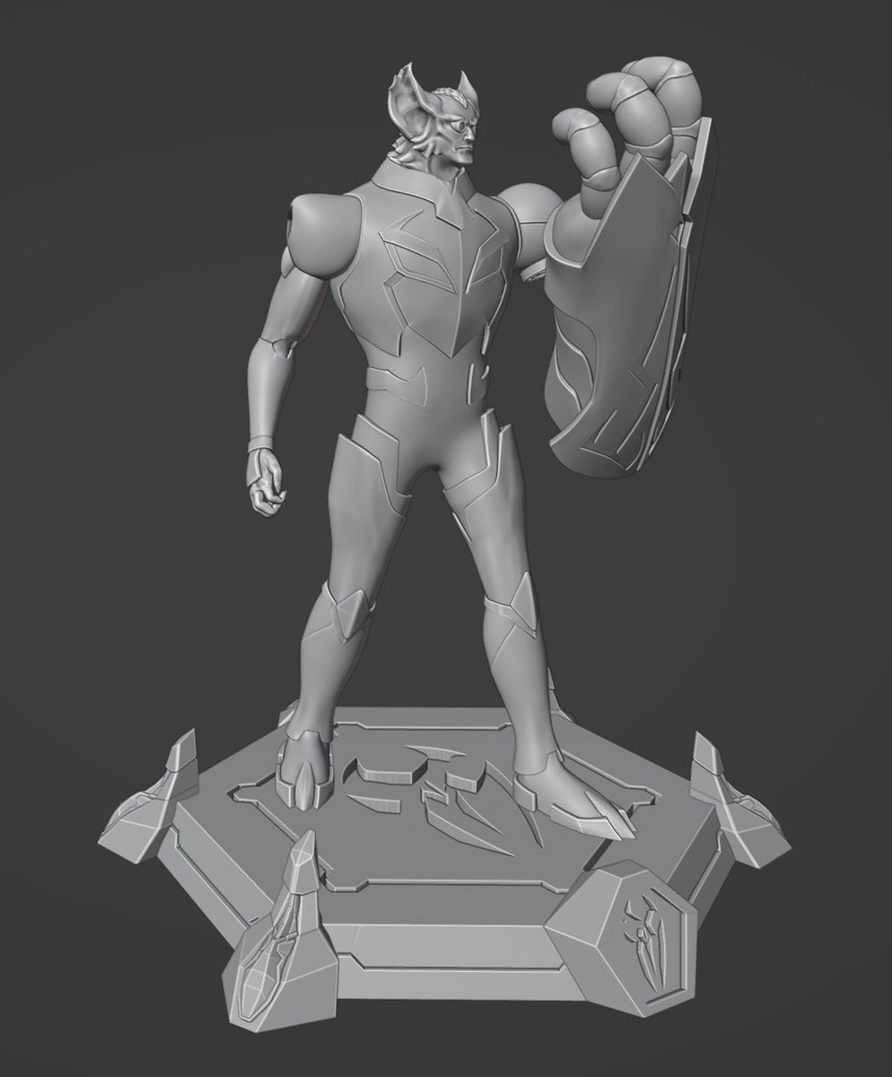 DaSluggySlug's tweet photo. Sooooo cloooose to being done with him. Hope I can start printing next week.
#commandersendak #galra #galraempire #voltronlegendarydefender https://t.co/8wYsxWcPxl