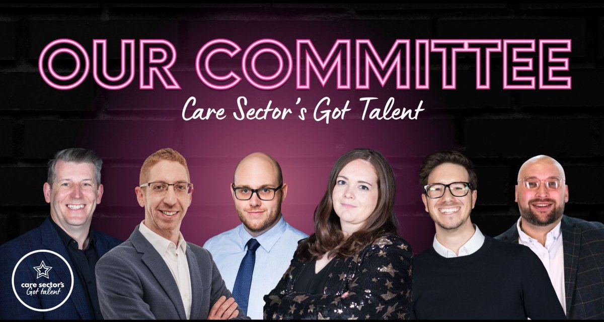 Proud to be part of the committee for Care Sectors Got Talent

This fun event is a great way to showcase the amazing talent within the sector

Throughly looking forward to meeting the finalists behind the scenes

Register for your place below 👇

championingsocialcare.org.uk/csgt24/

#CSGT24