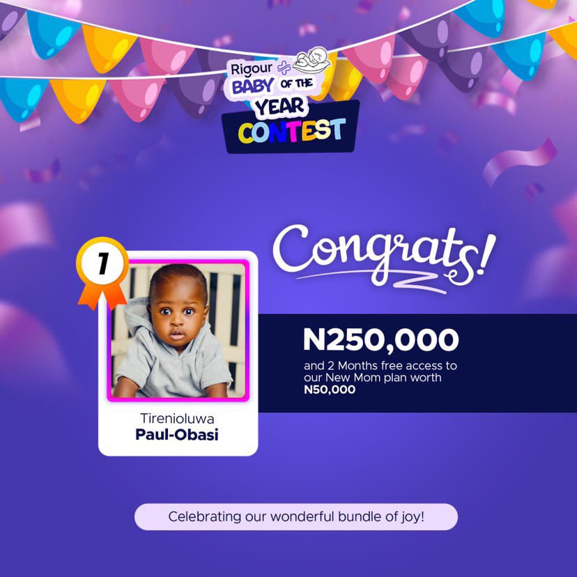 DaddyWithDSteez's tweet photo. My baby Ekele is @rigourplus baby of the year🤸🏿‍♂️🤸🏿‍♂️🤸🏿‍♂️
And thanks to Rigour for the cash gift and much more, let’s do more!

You can also go through Rigour’s page and see their fantastic health services. https://t.co/HKvbQn61Ze