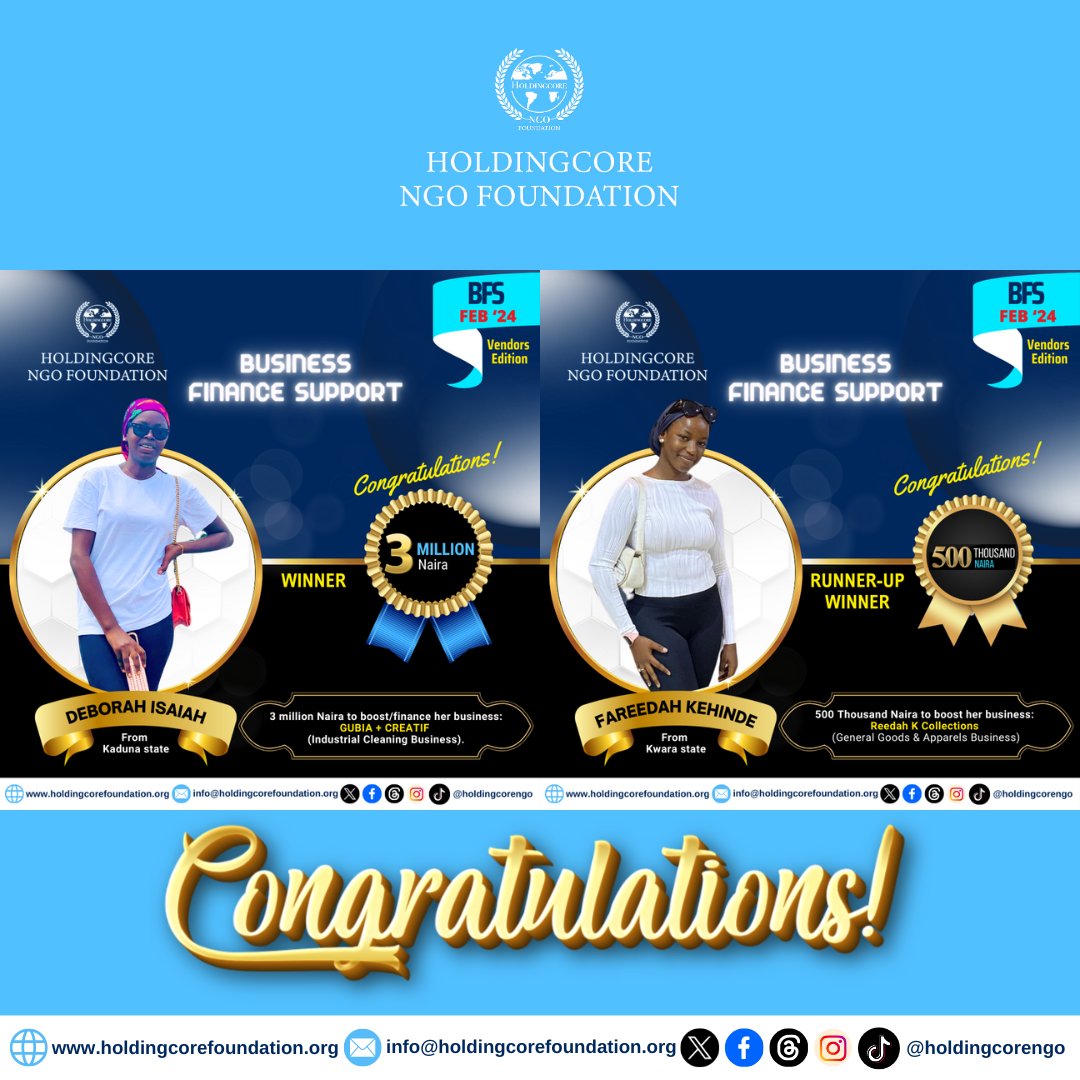 Holdingcore NGO Foundation tweet media