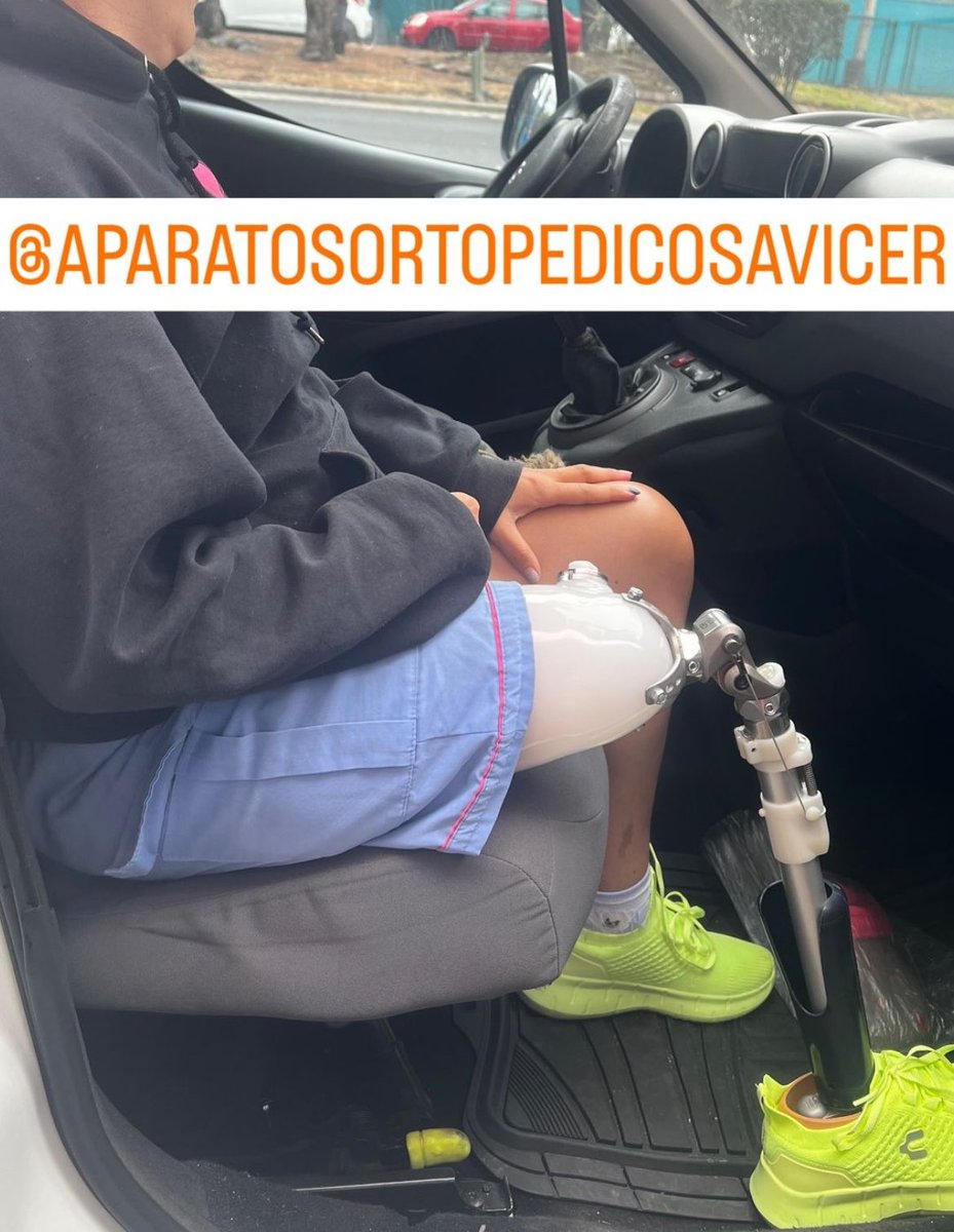 AVICER_'s tweet photo. #protesis transfemoral con socket de vacío, rodilla mecánica y pie articulado, fabricada a medida en #avicer #ortopedia https://t.co/JqYZwu3IyE