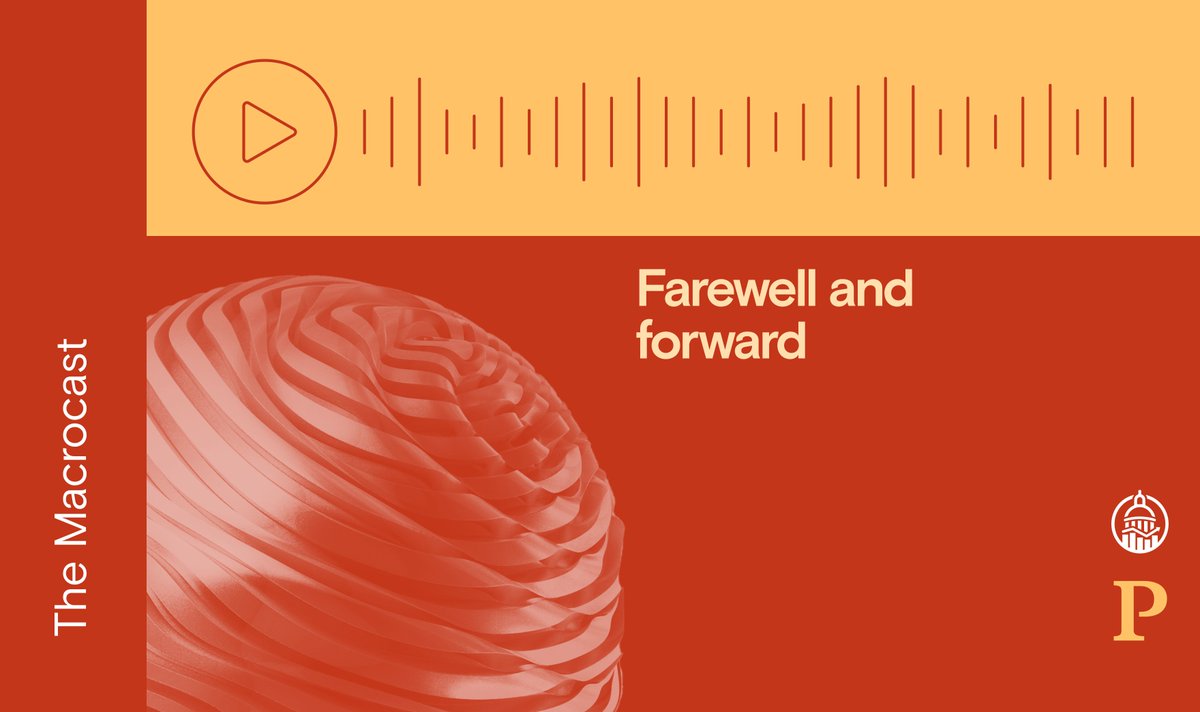 Tune in to the final installment of the #Macrocast as @ylanmui, John and Brendan of @MarketsPolicy, and founding father @TonyFratto discuss the evolution of the show and how the world and the economy have changed since the show's inception 5 years ago: bit.ly/3wunJ4t