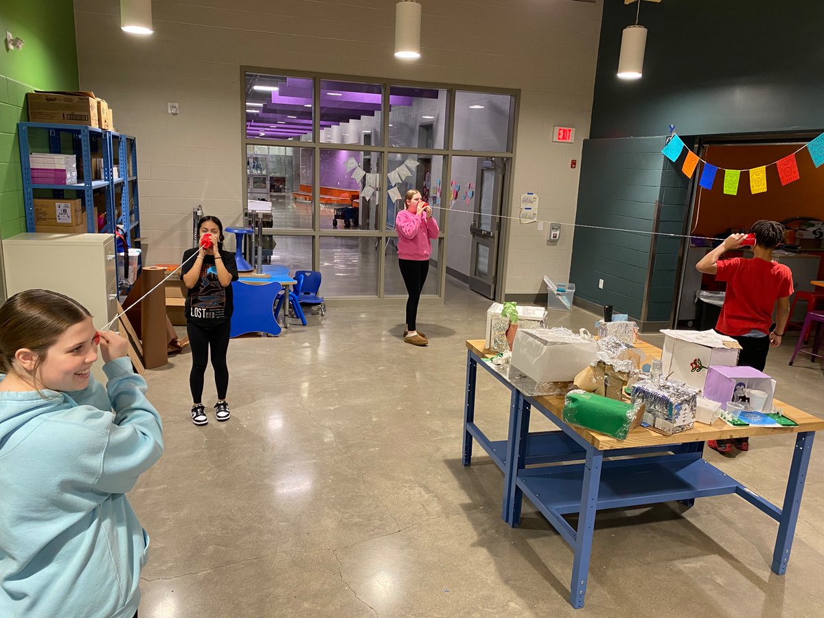 Nothing like going back to the basics to learn about sound and waves on a Friday.  <a href="/mcmspartans/">@MCMSpartans</a>