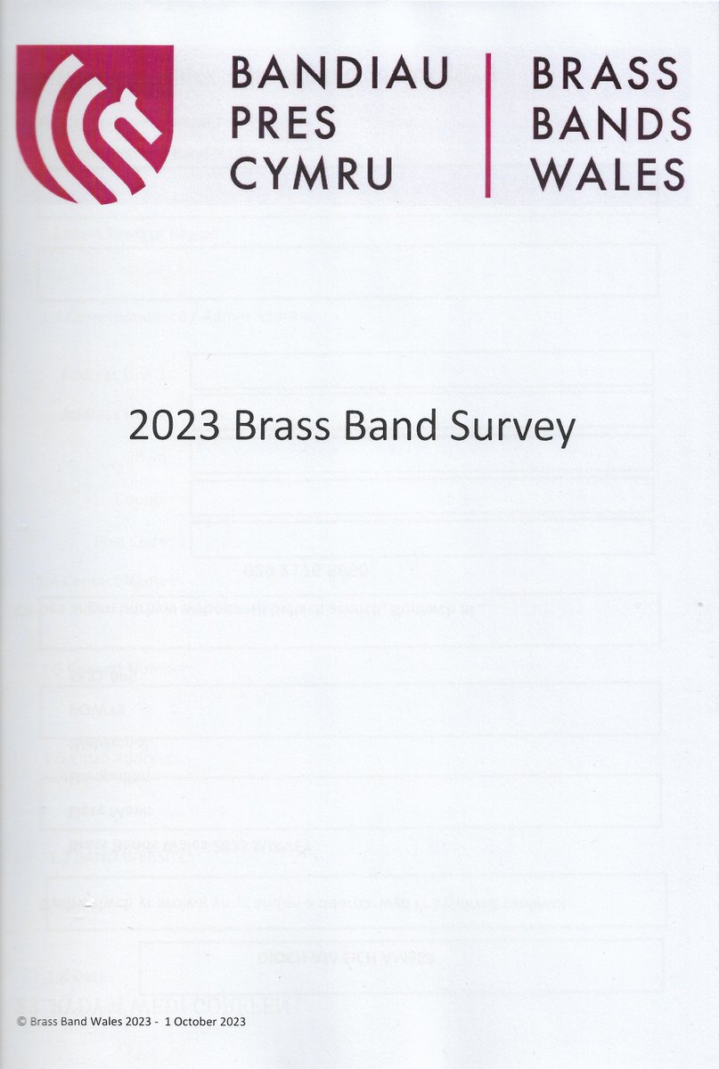 Bandiau Pres Cymru | Brass Bands Wales (@bpc_bbw) on Twitter photo Thanks to all bands that have returned their Brass Bands Wales Survey inc <a href="/RhylBand/">Rhyl Silver Band</a> <a href="/LlwydcoedBand1/">Llwydcoed Brass Band</a> <a href="/AbertilleryBand/">Abertillery Town Brass Band</a> @harlechband <a href="/CardiffUniBrass/">Cardiff Univeristy Brass Band</a> There's still time to submit your band's copy to us, so as to help us, to help you! #brassbands #bandiaupres #Wales #Cymru Thanks to all bands that have returned their Brass Bands Wales Survey inc <a href="/RhylBand/">Rhyl Silver Band</a> <a href="/LlwydcoedBand1/">Llwydcoed Brass Band</a> <a href="/AbertilleryBand/">Abertillery Town Brass Band</a> @harlechband <a href="/CardiffUniBrass/">Cardiff Univeristy Brass Band</a> There's still time to submit your band's copy to us, so as to help us, to help you! #brassbands #bandiaupres #Wales #Cymru