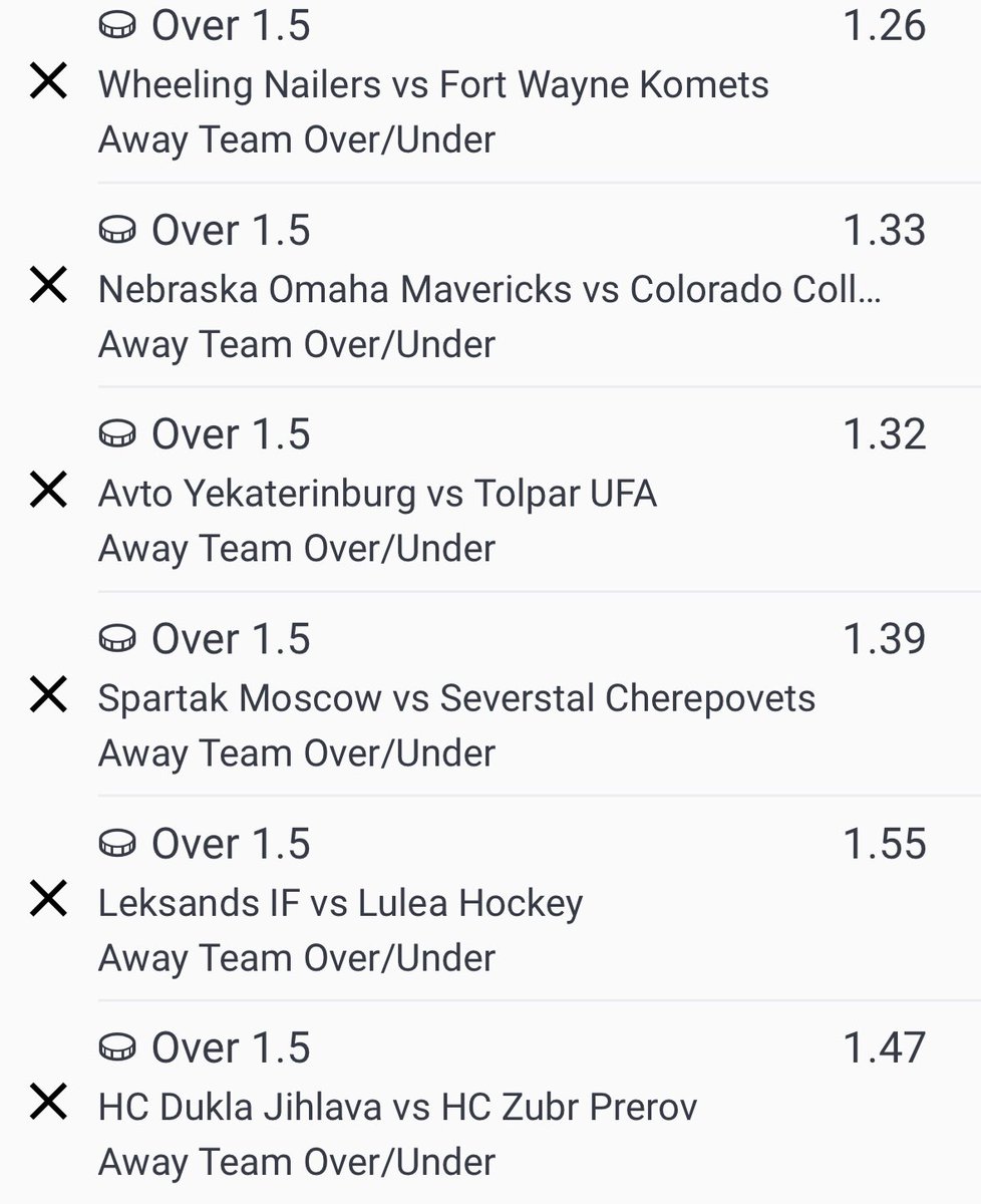 feranmi_flash1's tweet photo. Who is online? Am cooking ice hockey 1.5 To win 60M🔥
Tap ❤️ Retweet And Stay active https://t.co/P6BbrNhx6i