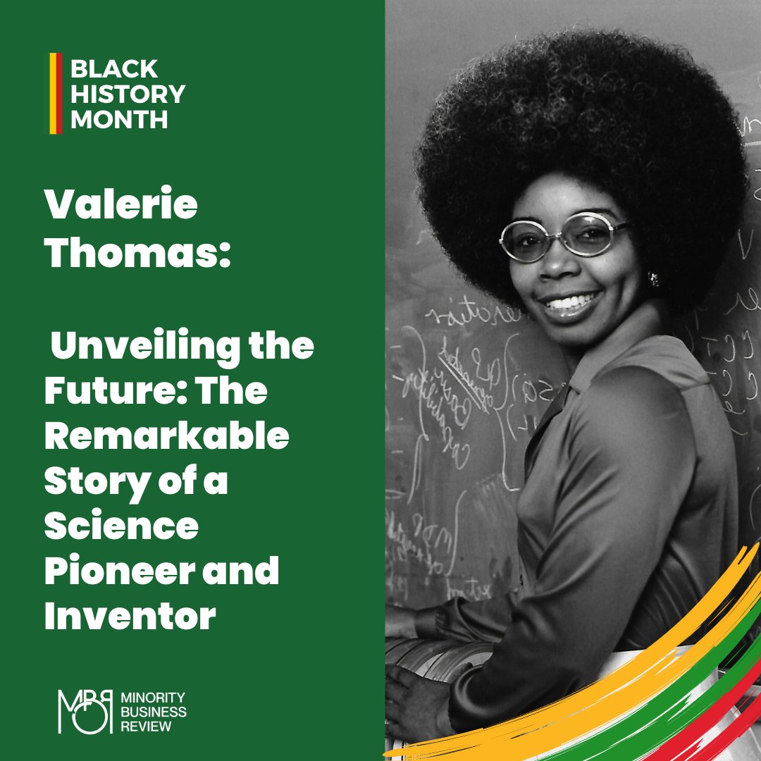 Celebrating Valerie Thomas this #BlackHistoryMonth: a pioneer in science and inventor of the illusion transmitter, her legacy continues to inspire innovation and diversity in STEM. 🚀 #STEM #Innovation #diversevoices#MBRmag #business#blackbusiness #blackexcellence #leaders
