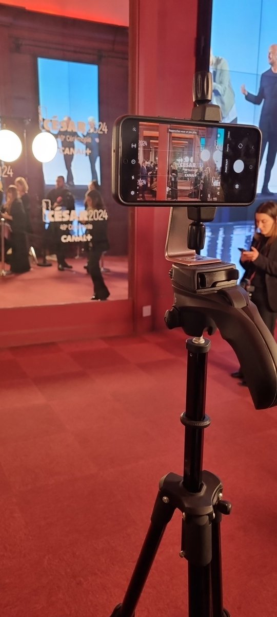 #Cesar2024 <a href="/EBRApresse/">EBRA Info</a> En place pour le tapis rouge des César