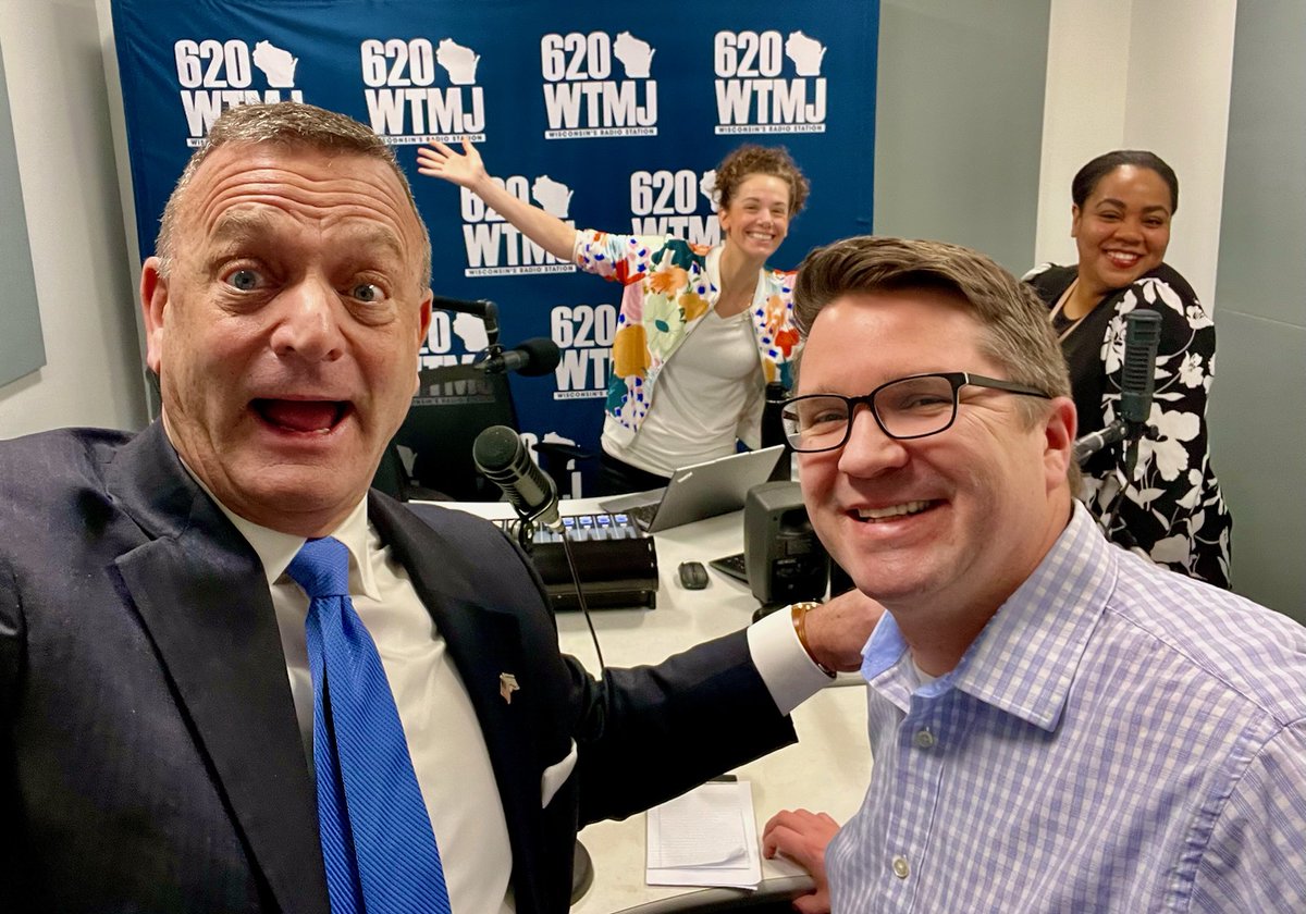Evan Goyke (@repgoyke) on Twitter photo This morning <a href="/RepMacco/">Rep. John Macco</a> and I dropped by the 620WTMJ studio to discuss our innovative 'WisKids' program. Excited to share how this initiative will enhance savings opportunities for every child born in Wisconsin!
Tune in at 1:00pm to hear our interview: wtmj.com/listen-live/ This morning <a href="/RepMacco/">Rep. John Macco</a> and I dropped by the 620WTMJ studio to discuss our innovative 'WisKids' program. Excited to share how this initiative will enhance savings opportunities for every child born in Wisconsin!
Tune in at 1:00pm to hear our interview: wtmj.com/listen-live/