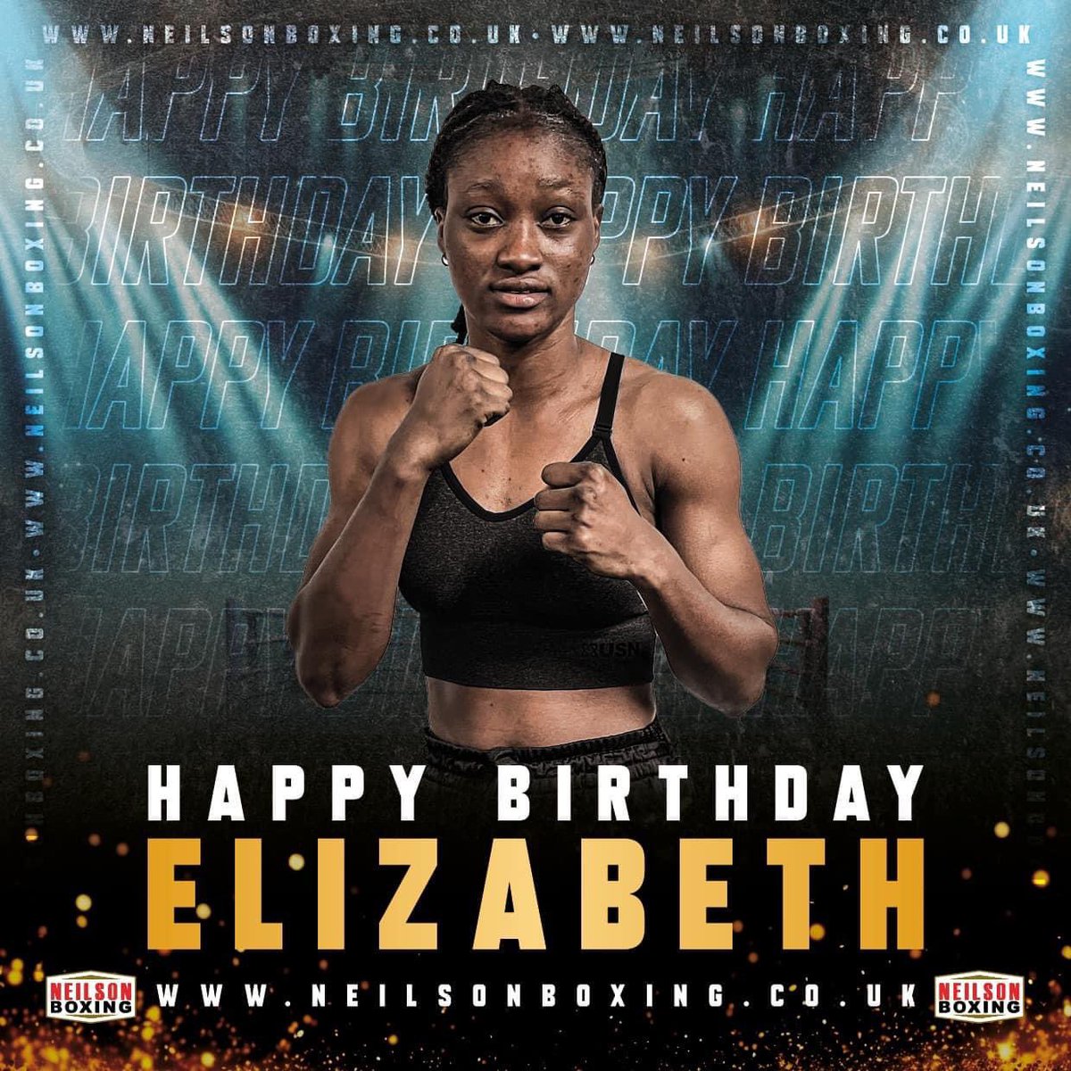 Everyone at Neilson Boxing would like to wish WBC Silver and IBO International champ @ElizabethOshoba a very big happy birthday! Enjoy your day Champ 🥳