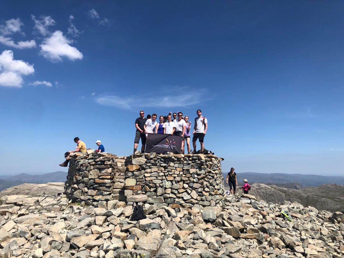 Last year, staff and students went to the top of England ⛰️

Last year was Scarfell Pike, we are busy looking at options for this years mountain. 

We hope we have the same weather ☀️

#wheresyournextadventure #publicservices #transforminglives #lakedistrict #mountainclimbing
