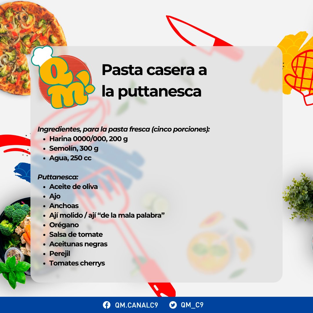 #QuéMañana | Qué BUEN plato de #PastaCasera 🍝, con un saborcito especial de #Picante 🥵. ¿Te animarías a probarlo? Mirá el paso a paso en ElNueve.com.ar 👉 #QueMañana 🍴