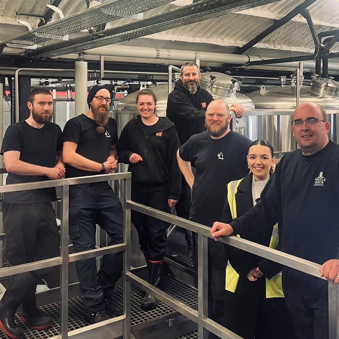 What a team 💥 Thank you to @CRBrewery for joining us for our next collaboration beer 🍺 A session West Coast IPA is now brewing nicely 😏