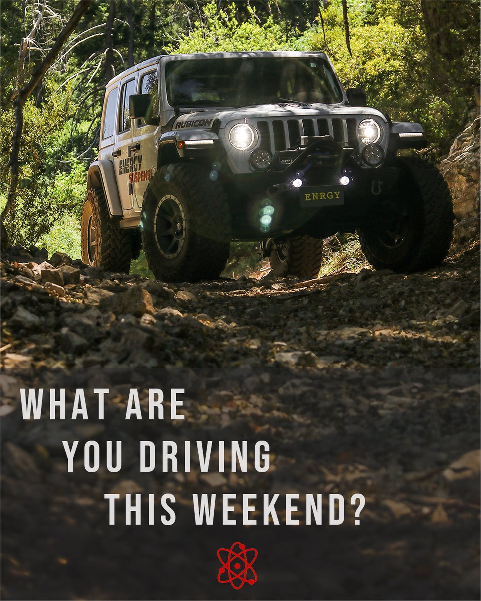 What is your ride this weekend? 📴
.
#DEATHTORUBBER
.
#EnergySuspension #Energy #Suspension #Hyperflex #technology #polyurethane #bushings #poly #performance #USA #fabrication #engineering #madeinusa #madeinamerica #40years #custom #jeep #overland #weekender #offroad #offroading