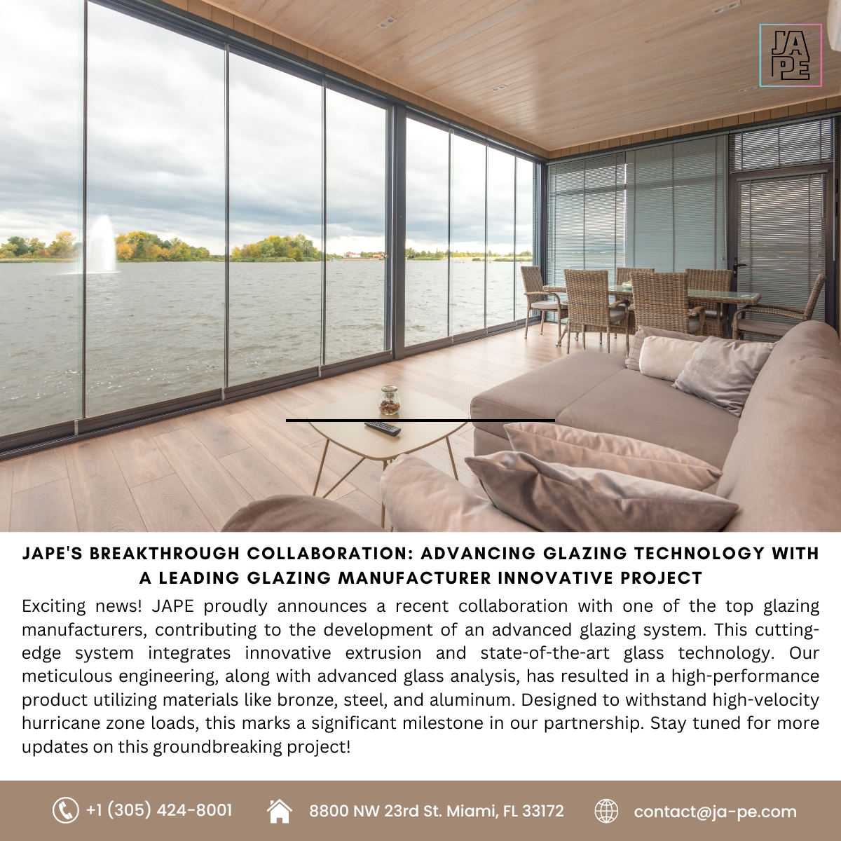 JAPEengineering's tweet image. #JAPEInnovation #GlazingRevolution #MilestoneAchieved #Projects