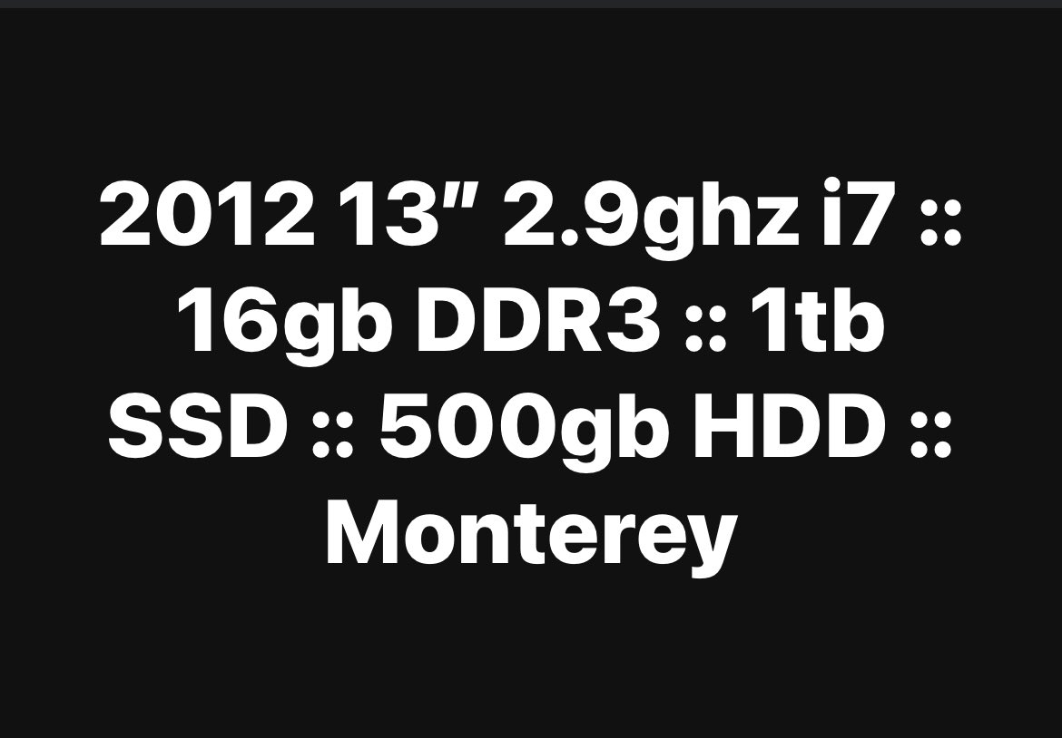 One of the greatest MacBooks ever made! Picking one up tomorrow!