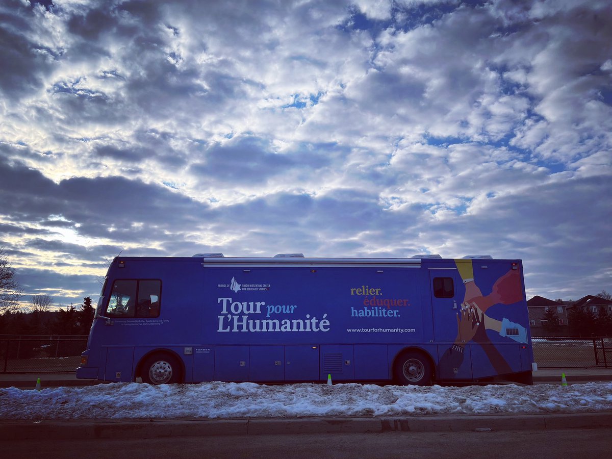 What a great opportunity for our grade 6 students! 

We are so grateful to welcome Friends of Simon Wiesenthal Center For Holocaust Studies to our school today. 

Ardagh students will be learning more about the Holocaust today in a special interactive experience.