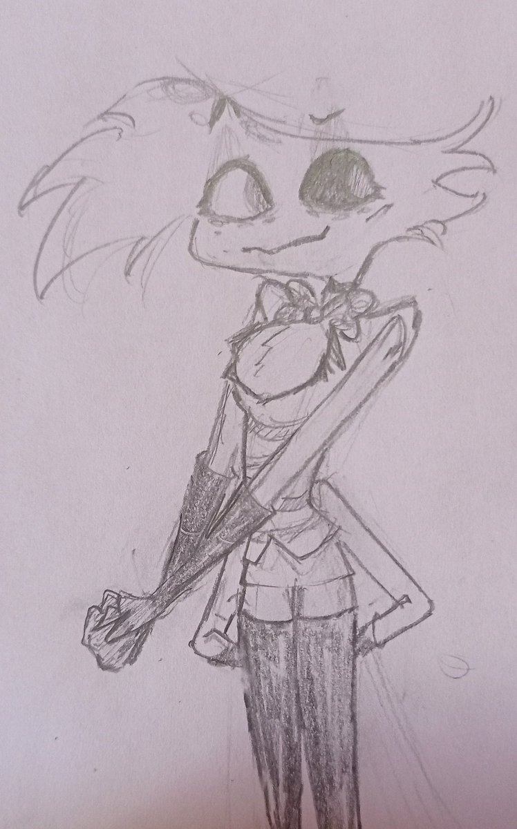 1bubbleP's tweet image. Little drawing 

#HazbinHotel 
#HazbinHotelAngelDust