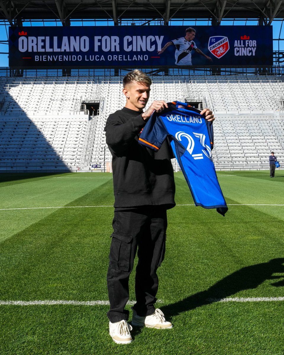 “He’s a dynamic player who has the talent and versatility to be an important player for FC Cincinnati. His professionalism and mentality have already made a strong impression, and we look forward to his continued development.” - Chris Albright Welcome to Cincinnati, Luca!