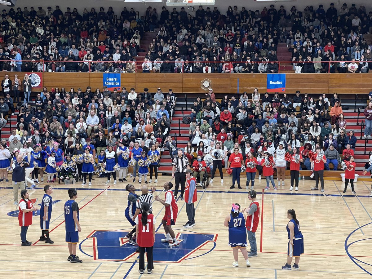 Hoopin’ for Inclusion with 5th hour today!