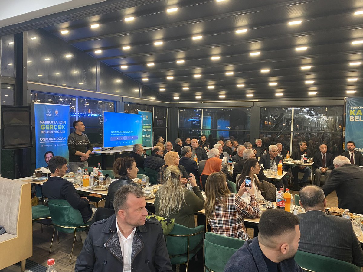 Sarıkaya Teşkilat Vefa Buluşması 

AK Partimizin Kuruluşundan günümüze Sarıkaya ilçemizde görev alan teşkilat mensuplarımızla Teşkilat Vefa Buluşması’nda bir araya geldik. 

Teşkilatımızın dinamizmi ve potansiyeliyle, Türkiye'mizin büyüme ve gelişme hedeflerinde daha da ileri