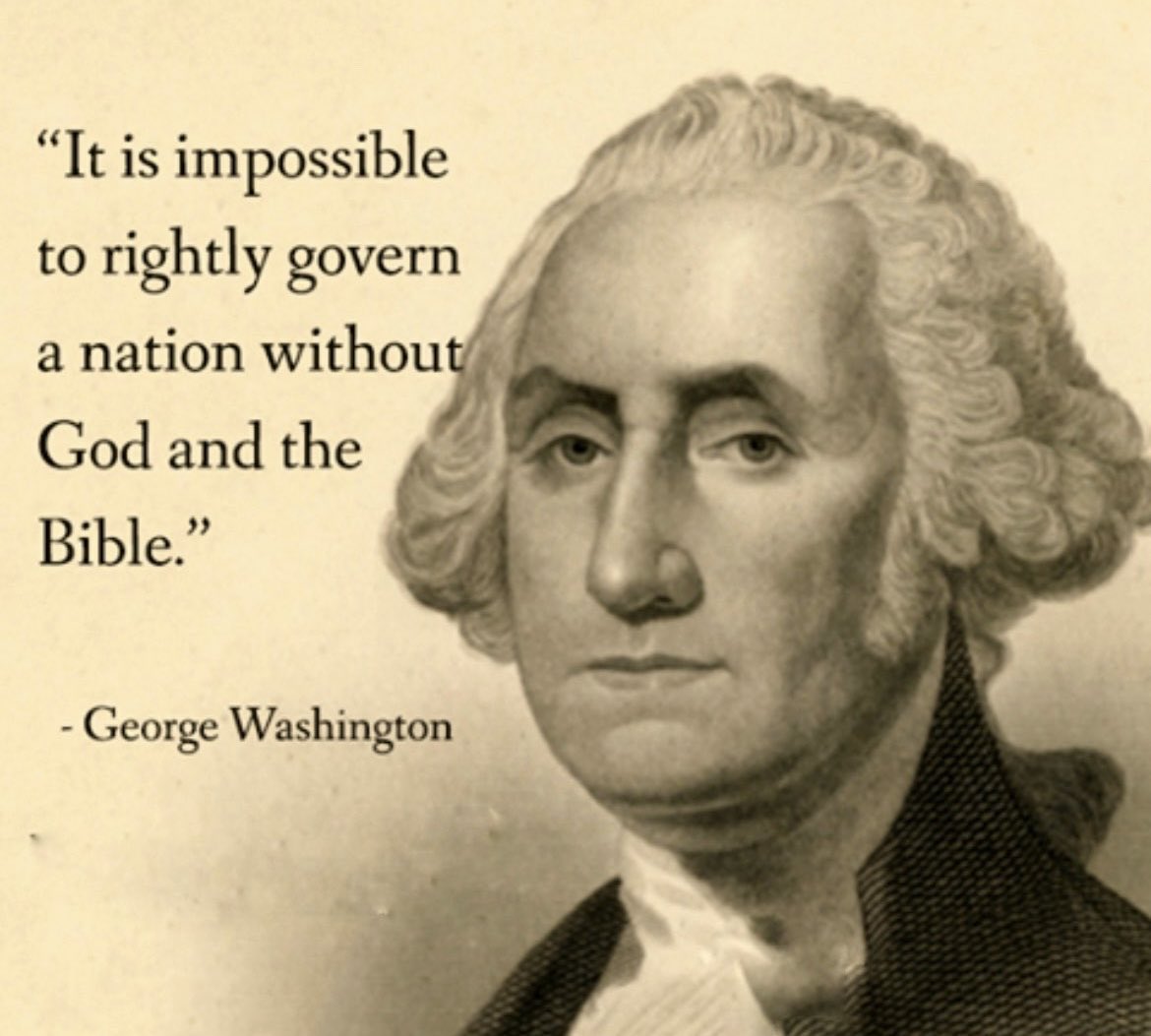 seanfeucht's tweet photo. Was America’s first ever President a “Christian Nationalist?” 

It seems so. 🙏🏽🇺🇸😅 https://t.co/76XWsoCyQE