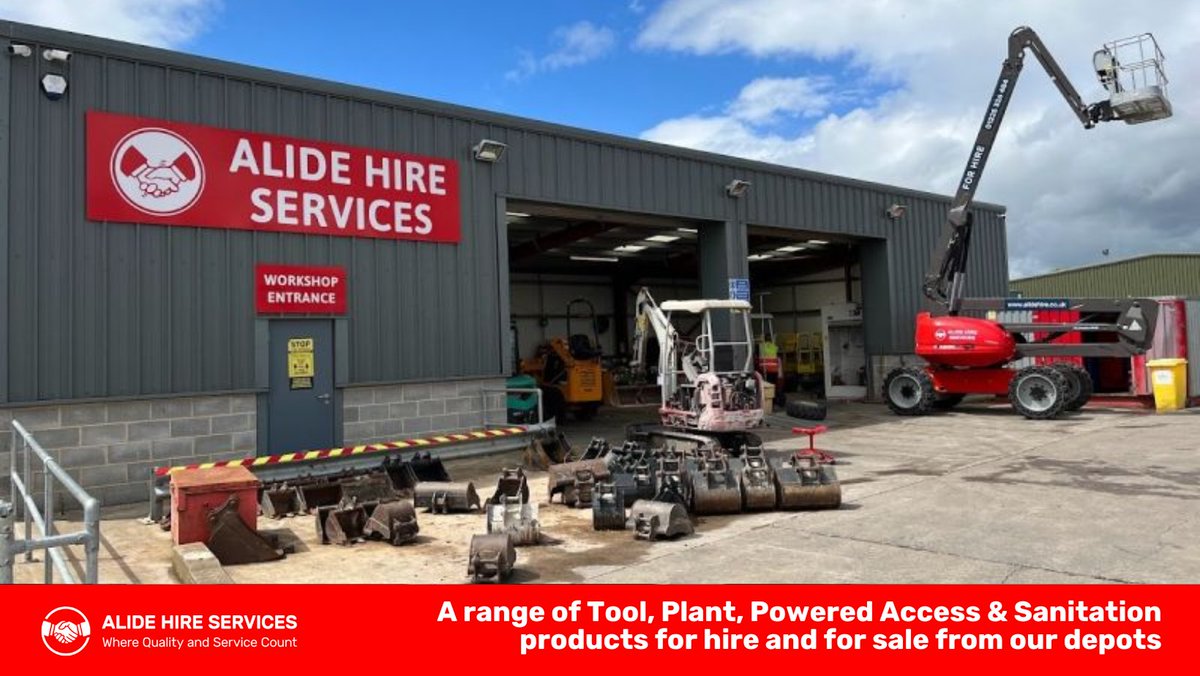 Since 1981, Alide has been your go-to for Tool, Plant, Powered Access & Welfare hire in Bristol, Bath & Keynsham. Our dedication to quality and understanding customer needs fuels our exceptional service across the South West. 🚚💼 Check us out: alidehire.co.uk